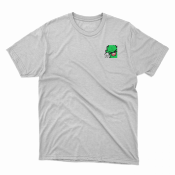 remera blanca risas